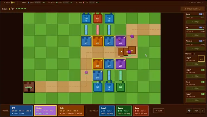 Token Defense screenshot